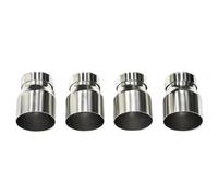 Lot De 4 Embouts D'échappement En Acier Inoxydable Pour BMW F87 M2 F80 M3 F82 F83 M4 Modification Voiture(Matte)
