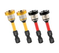 Lot de 4 embouts hexadécimaux précis pour des tâches rapides et précises et de plaques de plâtre, outil d'installation pour le travail du bois