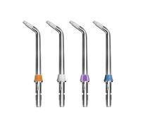 Lot de 4 embouts orthodontiques de rechange compatibles avec les hydropulseurs Waterpik Ultra WP-100 WP-950 WP-108 WP-112 WP-250 WP-260 ou d'autres marques