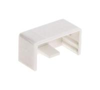 Zenitech Embouts pour moulure 20 x 10 mm – Lot de 4 – Blanc