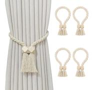 Lot De 4 Embrasse Rideau Magnétiques Attache Rideau, Embrase De Rideaux Aimanté, Embrasse Rideaux, Pour Décoration De Maison Bureau, La Décoration