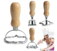 Lot de 4 emporte-pièces pour raviolis - Emporte-pièce pour fête d'Halloween - Emporte-pièce pour fête d'Halloween