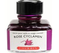EXACOMPTA Herbin – Encre traditionnelle 30 ml pour stylo-plumes & roller, Rose cyclamen