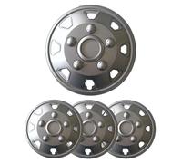 Lot de 4 enjoliveurs 16" pour Ducato, Sprinter à partir de 2007 Argenté mat