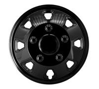 Lot de 4 enjoliveurs compatibles avec Fiat Ducato Itah 14" Noir