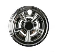 Lot de 4 enjoliveurs de 20,3 cm en acier inoxydable avec matériau ABS chromé pour EZGO et chariot de golf, conçus pour une durabilité en extérieur (1)