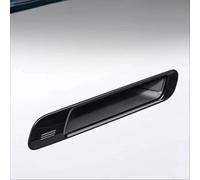 Lot de 4 enjoliveurs de poignée de porte en ABS compatibles avec BMW Série 7 i7 G70 2023 2025 Aspect extérieur et support structurel (noir brillant)