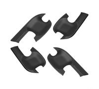 Lot de 4 enjoliveurs de poignée de porte en ABS noir mat pour Isuzu DMax 2021 2024, ajustement parfait, design moderne