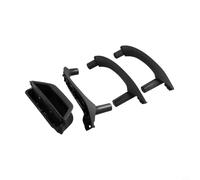 Lot de 4 enjoliveurs de poignée de porte intérieure pour BMW X3 F25 2011 2017 ABS + PC pour une performance fiable (noir)