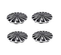 Lot De 4 Enjoliveurs De Roue 15 Pouces, Protection Complète, Ajustement Universel, À Clipser, pour La Plupart des Voitures, Camions Et SUV(Black)