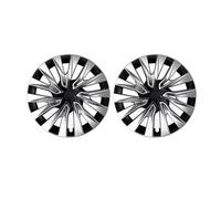 Lot De 4 Enjoliveurs De Roue De Rechange Style Tempête pour Tesla pour Model 3 pour Highland (2023-2025) 18 Pouces, Droite Et Gauche(Turbine Style Silver)
