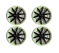 Lot De 4 Enjoliveurs De Roue De Voiture 18 Pouces pour Tesla pour Model 3 (2017-2023), Accessoires De Remplacement(Avocado Green)