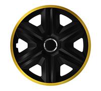 Lot de 4 enjoliveurs Fast Lux Gold 15"