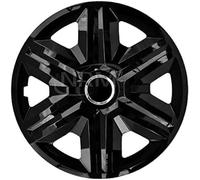 Lot de 4 enjoliveurs Fast Noir 14"