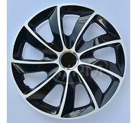NRM Enjoliveurs de roue NRM STIG extra blanc/noir 14 pouces (jeu de 4)