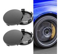 Lot de 4 enjoliveurs universels compatibles avec jantes en alliage Volkswagen et Audi - Remplacement durable