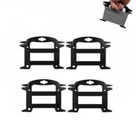 Lot de 4 enrouleurs de cordon, range-câbles d'extension réutilisables avec poignée, support multifonction pour guirlandes lumineuses de Noël, cordes à linge, fils électriques et cordes tubulaires