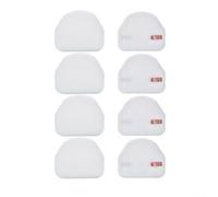 Lot de 4 ensembles de mousse et de feutre compatibles avec Shark NV100 NV105 NV106 UV300 NV450 NV480, lavables et réutilisables, pièces de rechange XFF450 XFF480