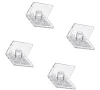 Lot de 4 entrebâilleurs de fenêtre réglables avec design portable haute résistance pour la sécurité de la maison et contrôle de la ventilation Régulateur de flux d'air de fenêtre haute résistance
