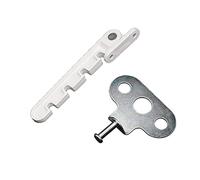 Lot de 4 entrebâilleurs de sécurité pour fenêtre enfant 2/3 pièces pour fenêtres UPVC