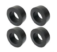 Lot de 4 entretoises de plaque de poids pour barres de guidage d'haltères de 30 mm, rondelles en caoutchouc absorbant les chocs pour réduire le bruit et les collisions, pour équipement de gym, pour