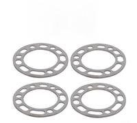 Lot de 4 entretoises de roue en alliage d'aluminium de 6 mm d'épaisseur 35,6 cm de diamètre pour améliorer le dégagement et l'alignement des roues de voiture