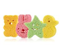 Lot De 4 Éponges De Bain Pour Bébé, Forme Cartoon, Matériau Écologique, Moussant, Propre Et Hygiénique, Amusantes, Multicolores
