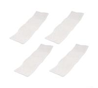 Lot de 4 éponges de cheminée au bioéthanol, 30 x 20 x 0,6 cm, fibre CMS, doublure de sécurité pour cheminée résistante aux hautes températures, prévention des fuites de carburant pour cuisinières de