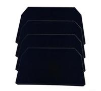 Lot de 4 éponges de filtration 3D pour nettoyeurs WYBOT WY300 WY310 | Technologie de filtration 3D, capture le sable et les feuilles, s'adapte aux modèles M1 M2, facile à installer, couleur noire