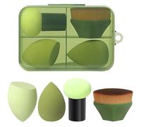 Lot de 4 éponges de maquillage (green)