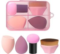Lot De 4 Éponges De Maquillage (Green)