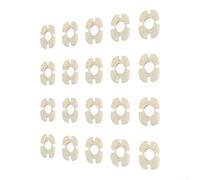Lot de 4 éponges de rechange pour Aiper Scuba SE Blanc (20 pièces)