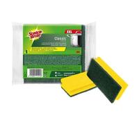 Scotch Brite Éponges de vaisselle 5204 C+C avec partie à récurer extra épaisse XXL, lot de 4