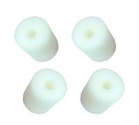 Lot de 4 éponges filtrantes pour réservoir d'eau propre pour aspirateur robot Dreame W10/W10 Pro/RLS5C, haute efficacité de filtration de 0,3 microns, performance durable, nettoyage de la maison