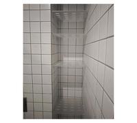 Lot de 4 étagères de niche de douche encastrées en carrelage - Séparateur de niche intégré dans la cuisine - Insert d'étagère pour armoire - Feuille de drainage en acrylique transparent