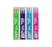 Lot De 4 Étuis De 3 Recharges Frixion Pointe 0,7mm Assortiment Pilot