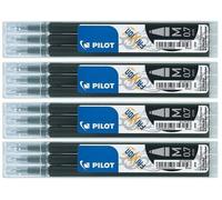 Lot de 4 étuis de 3 recharges stylo Roller PILOT FRIXION 07 Vert