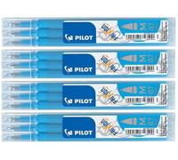 Lot de 4 étuis de 3 recharges stylo Roller PILOT FRIXION 07 Turquoise