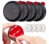 Lot de 4 étuis étanches IPX8 avec autocollant adhésif 3M Compatible avec Apple Airtag Air Tags Stick Cover pour bagages, vélo, ordinateur portable, drone à distance, caméra cachée