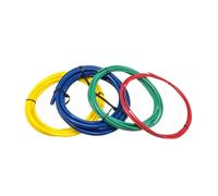 Lot de 4 extensions de tuyaux en cuivre AC