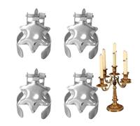 Lot de 4 extincteurs automatiques pour bougies - Éteignoir à bougie automatique - Clip décoratif pour éteindre les bougies