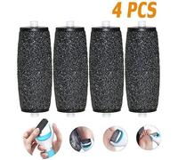 [Lot De 4] Extra Rugueux Rouleaux De Remplacement Pour Scholl Velvet Smooth Râpe Electrique Rouleaux De Rechange Pour Scholl Velv