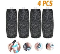 [Lot de 4] Extra Rugueux Rouleaux de Remplacement pour Scholl Velvet Smooth Râpe Electrique Rouleaux de Rechange pour Scholl Velv