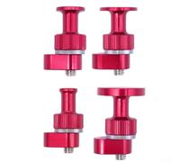 Lot de 4 extracteurs de bosses en alliage d'aluminium pour réparation de bosses de voiture, joints de nivellement ronds pour enlever les bosses de la carrosserie, pour une utilisation professionnelle