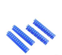 Lot de 4 extracteurs de bosses en nylon bleu sans peinture pour voiture, kit de retrait de grêle avec givré pour surface forte adhérence outils plats en métal