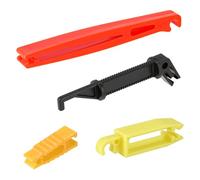 Lot de 4 extracteurs de fusibles de voiture, mini extracteurs de fusibles en plastique, outil d'extraction de fusible universel pour voiture, moto, camion