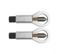 Lot de 4 extracteurs de vis en acier au chrome vanadium antirouille avec douille hexagonale, conçu pour une longue durée de vie et un retrait efficace des fixations rouillées et coincées