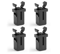 Lot de 4 fermoirs durables compatibles avec les poubelles Brabantia, étanches et tactiles, conviennent pour les poubelles de cuisine, les boîtes de rangement, les étuis à lunettes.