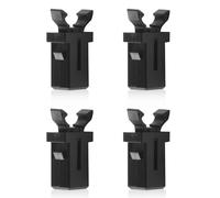 Lot de 4 fermoirs durables pour couvercle de poubelle Brabantia, compatibles avec les poubelles Brabantia de 20 L, 30 L, 40 L, 45 L et 50/60 L, fermoirs pour couvercle de poubelle de cuisine, boîtes