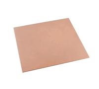 Lot de 4 feuilles cuivre violet T2, épaisseur 0,1 mm,15,2,3, for découpe plaques, cadre CNC, modèle construction DIY Pour projets de bricolage, électronique, artisanat(25x25x0.15mm 4Pcs)